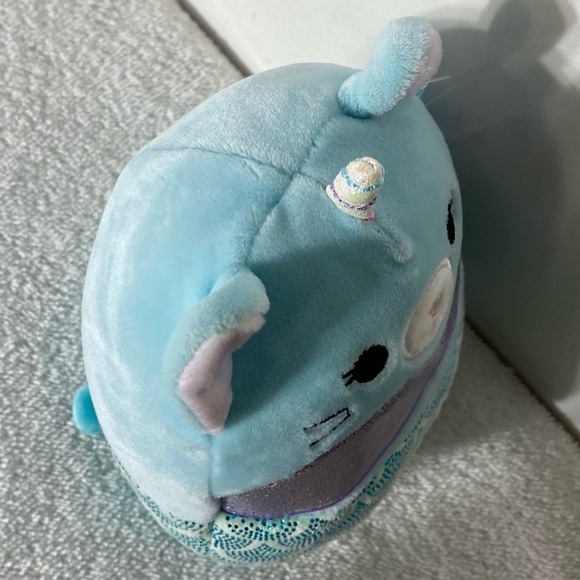 Kellytoy Original Squishmallows Blue Svetlana Mermaid Unicorn Plush - Picture 10 of 14